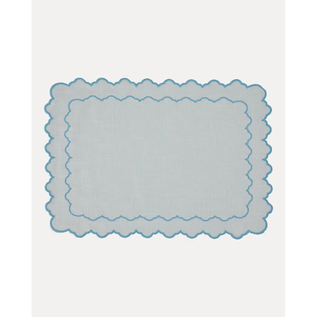 Mariaida Home Esmeralda Amerikan Servis Bebek Mavi 