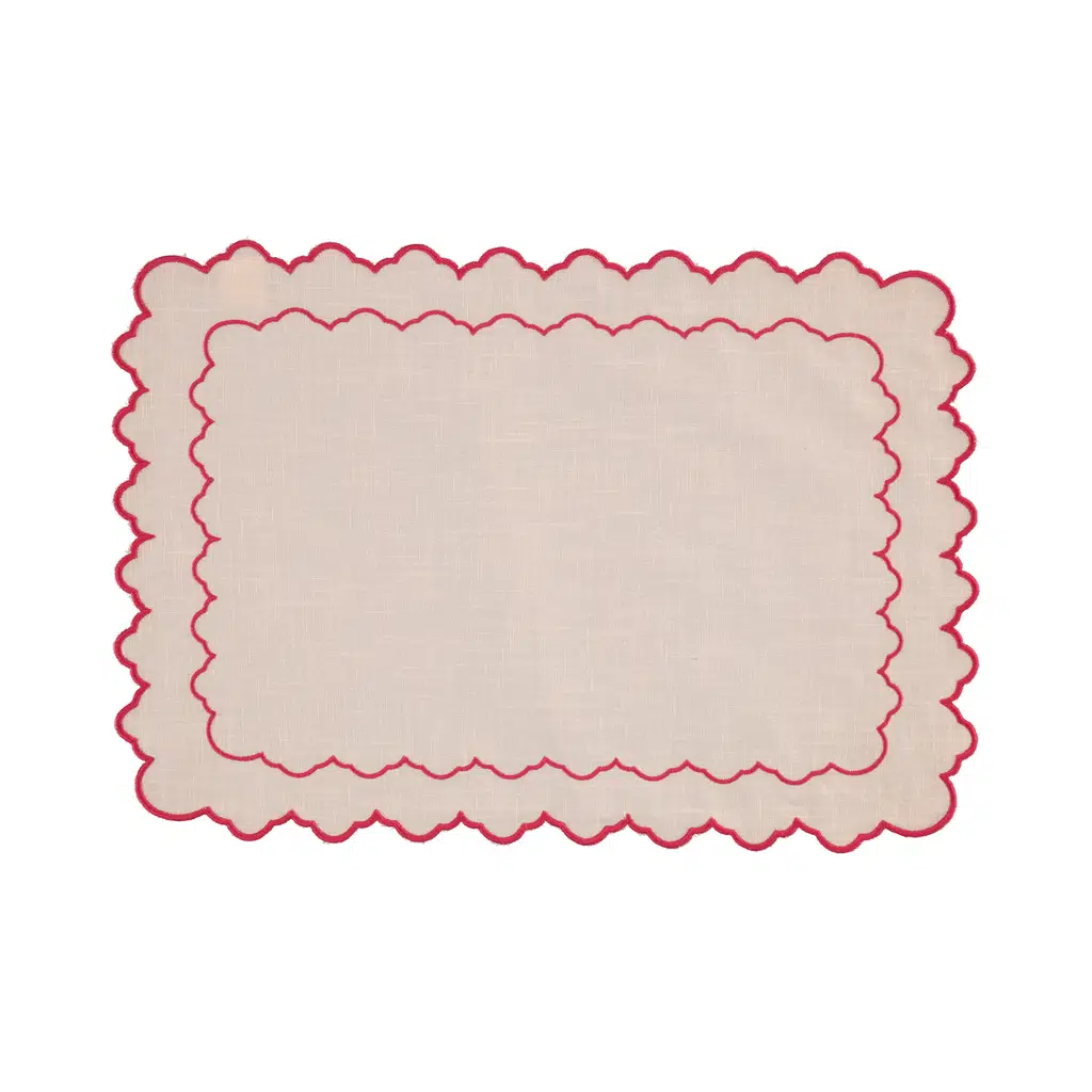 Mariaida Home Esmeralda Amerikan Servis Toz Pembe 