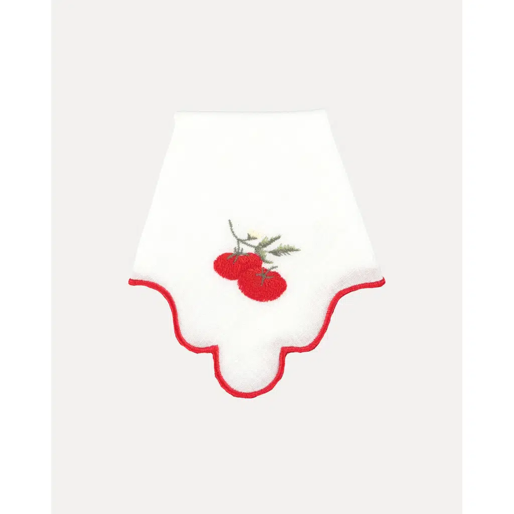 Mariaida Home Ondulado Peçete Domates