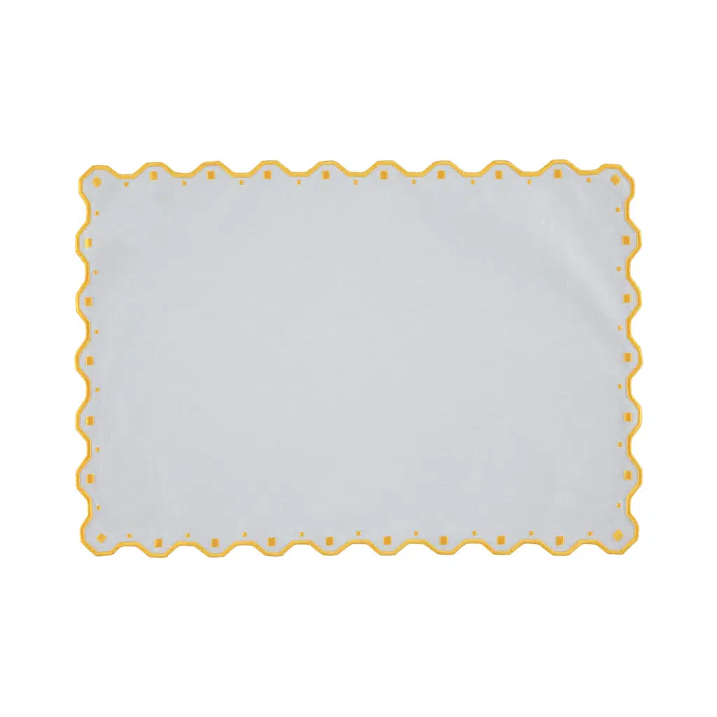 Mariaida Home Porto Amerikan Servis Beyaz Sarı